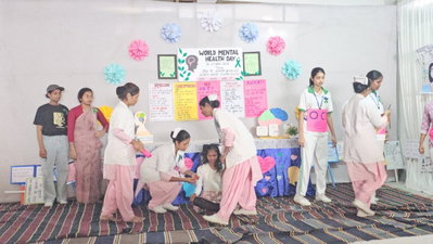 Chaibasa News: सूर्या नर्सिंग कॉलेज में विश्व मानसिक स्वास्थ्य दिवस पर जागरूकता कार्यक्रम