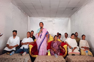 सेल प्रबंधन लाठी के जोर पर विस्थापितों का हक मारने की कोशिश नहीं करें: जोबा माझी