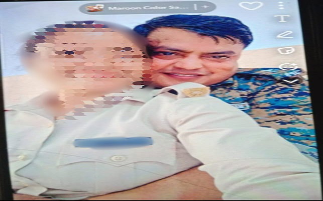 Ranchi News: थानेदार की तस्वीर वायरल, आग लगी और धुंआ निकला..