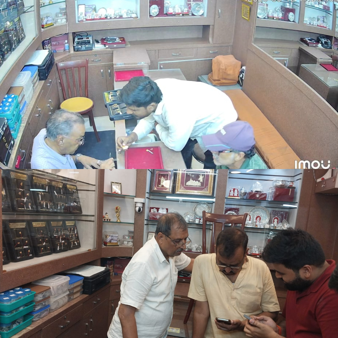 Jamtara News: रिद्धि ज्वेलर्स में ग्राहक बनकर दिया झांसा, एक लाख के गहने लेकर उचक्के फरार