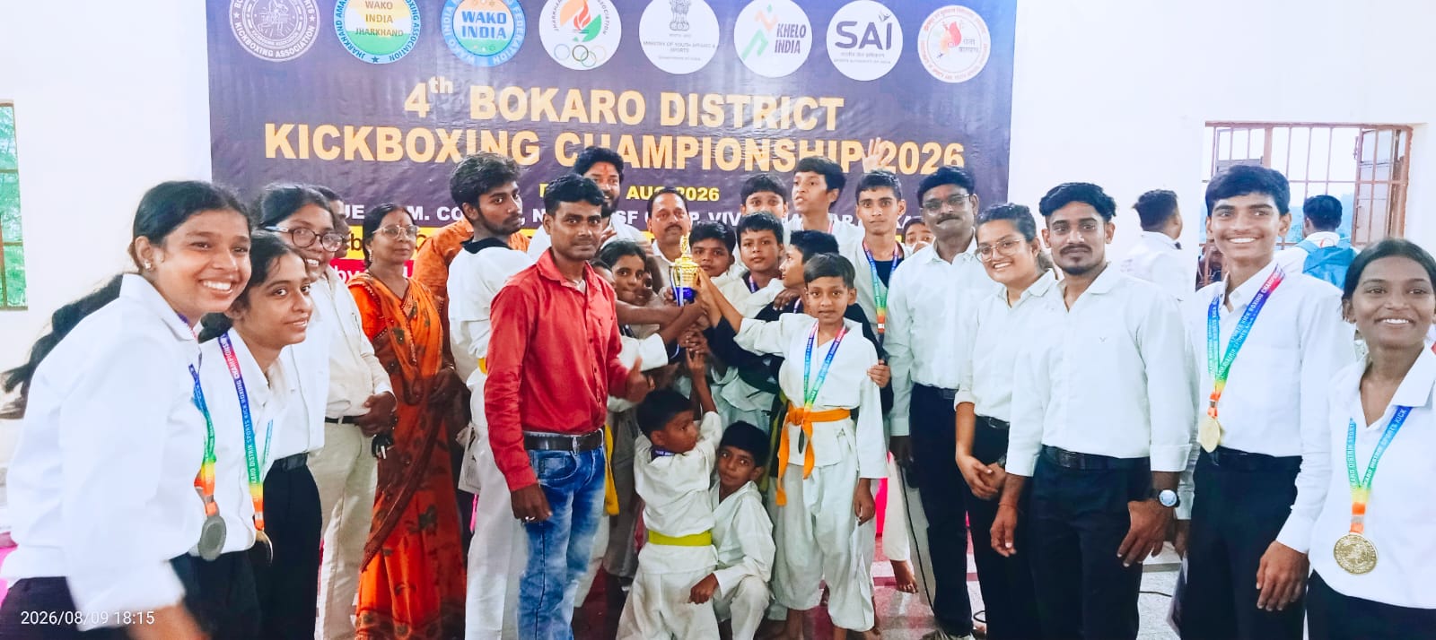 Bokaro News: जिला स्तरीय किकबॉक्सिंग चैंपियनशिप में माउंट सियोन स्कूल के छात्र अव्वल, जीते 16 मेडल