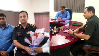Ramgarh News: ब्रिगेडियर उपेंद्र सिंह कौशल ने संभाला छावनी परिषद अध्यक्ष का पदभार