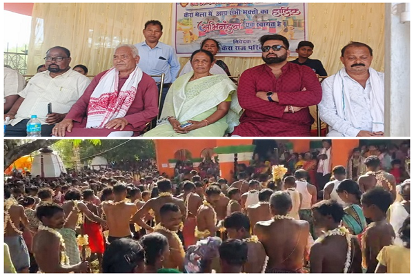 चक्रधरपुर: भक्तों की श्रद्धा देखकर अचंभित हुए सांसद व श्रद्धालु