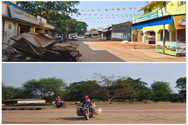 खांडामौदा चौक पर हादसे के 5 दिन बाद भी प्रशासन बेखबर, सुरक्षा के नाम पर शून्य पहल