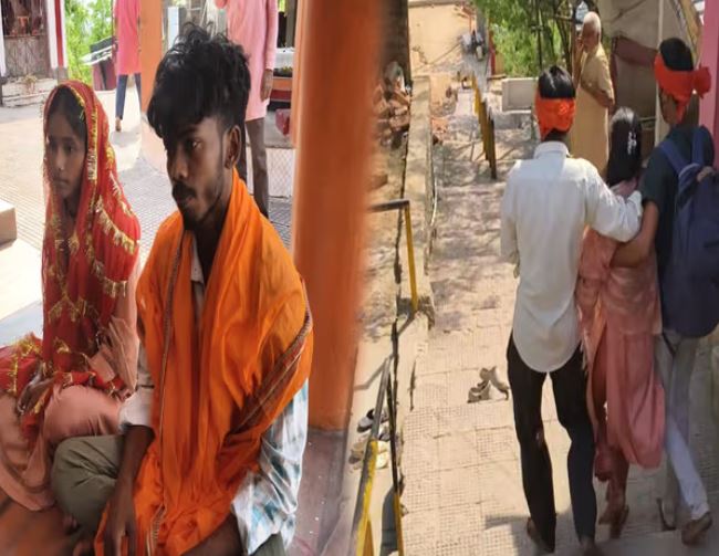 प्यार की अधूरी कहानी, घरवाले को देख मंडप से भागा प्रेमी