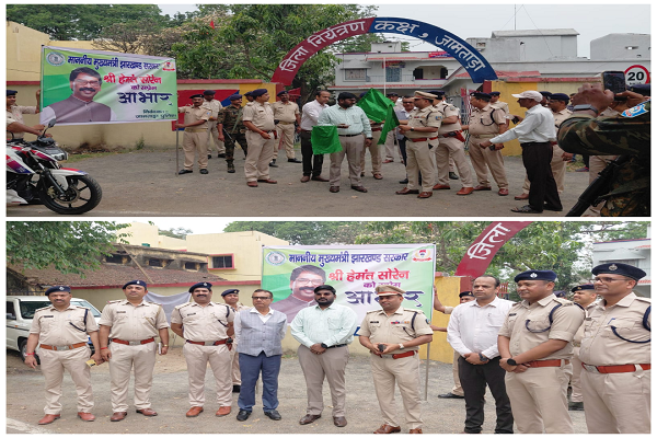 जामताड़ा: अपराध नियंत्रण के लिए 18 अपाची बाइक रवाना, बिना हेलमेट वालों पर बढ़ेगी सख्ती