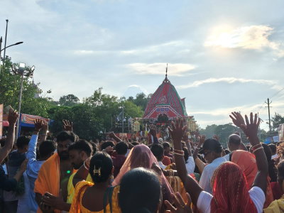 Ranchi News: रथ पर सवार होकर मौसीबाड़ी पहुंचे महाप्रभु जगन्नाथ, 25 जुलाई को होगी वापसी