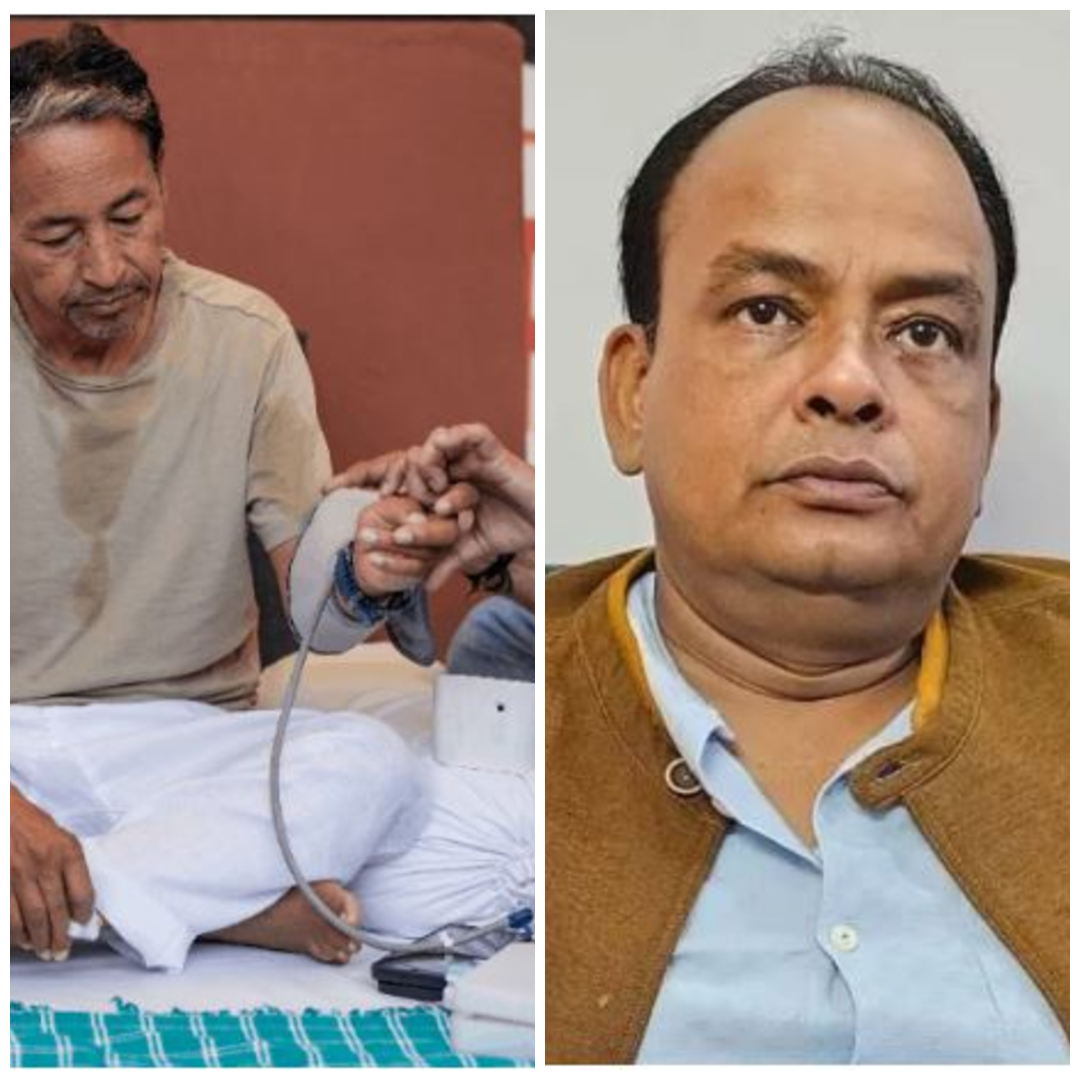 सोनम वांगचुक की बिगड़ती तबीयत पर इरफान अंसारी की अपील, नड्डा और राहुल गांधी से हस्तक्षेप की मांग