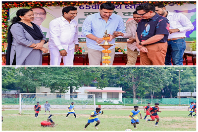 Ranchi News: 65वीं राज्य स्तरीय सुब्रतो मुखर्जी फुटबॉल प्रतियोगिता का रंगारंग आगाज
