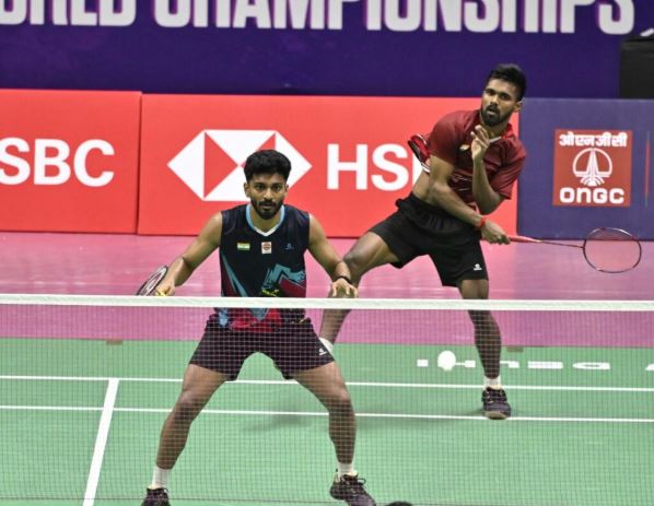 Badminton World Championships: वर्ल्ड चैंपियनशिप के पहले राउंड में अर्जुन-हरिहरन की जीत