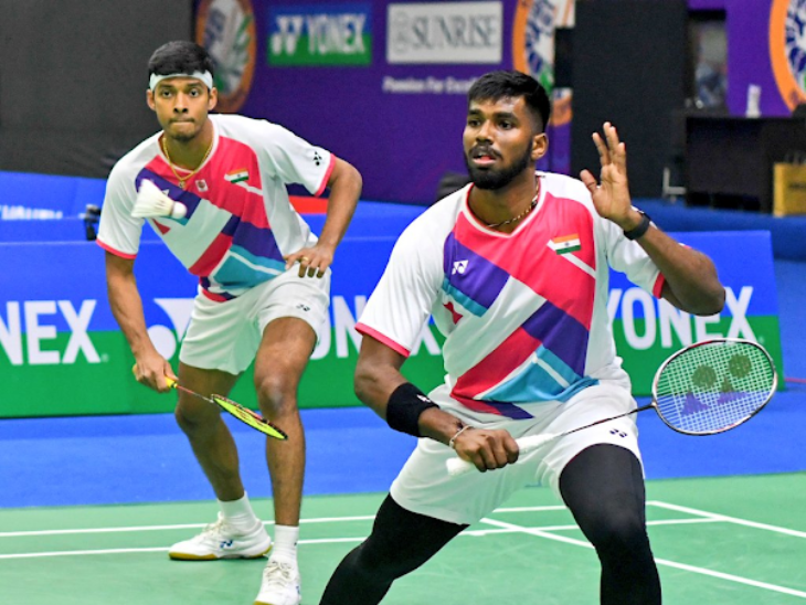 World Badminton Championships: बिना मैच खेले ही प्री क्वार्टरफाइनल में पहुंचे सात्विक-चिराग की जोड़ी