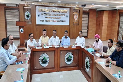 रांची: FJCCI की रियल एस्टेट-अर्बन डेवलपमेंट व मास्टर प्लान उप-समिति की हुई बैठक