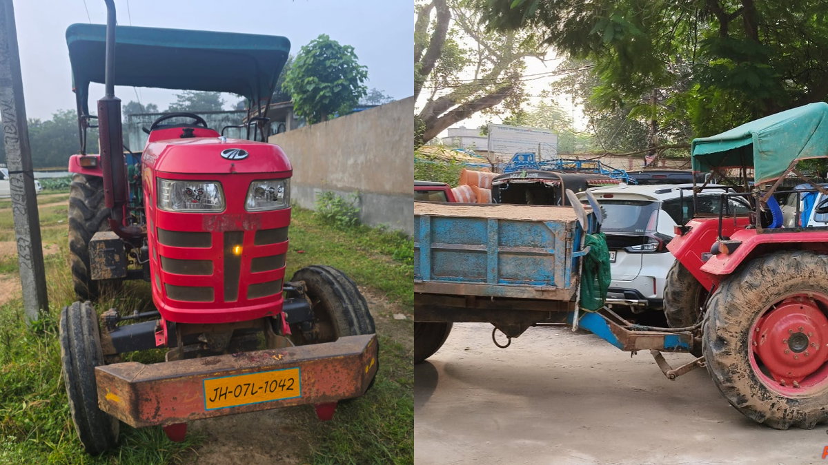 4 tractors seized