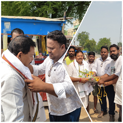 Chaibasa: कराईकेला में नवनियुक्त भाजपा जिलाध्यक्ष गुरुचरण नायक का स्वागत