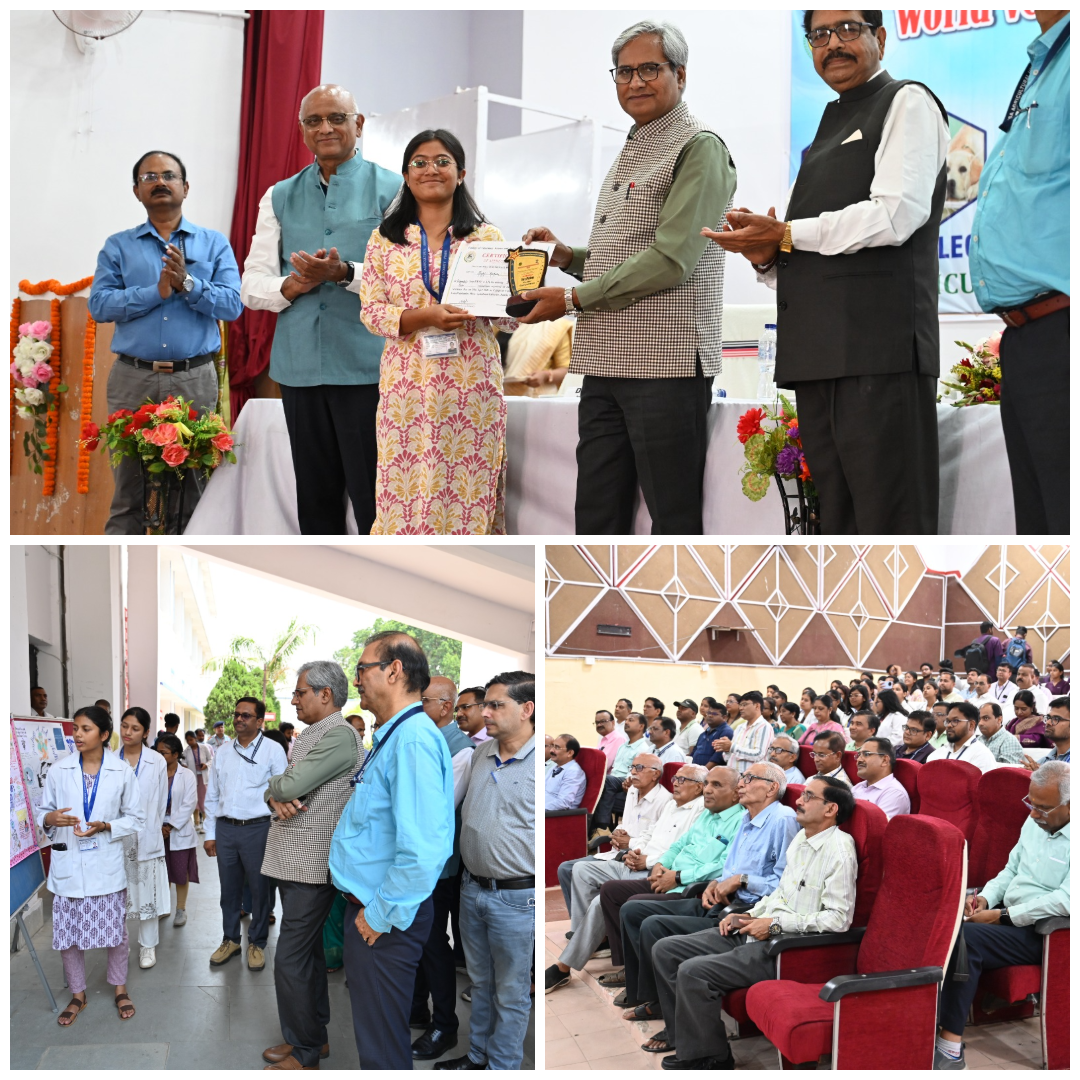 रांची: पशु चिकित्सकों का पेशा मानव डॉक्टरों से अधिक पवित्र- डॉ. एस.सी. दुबे