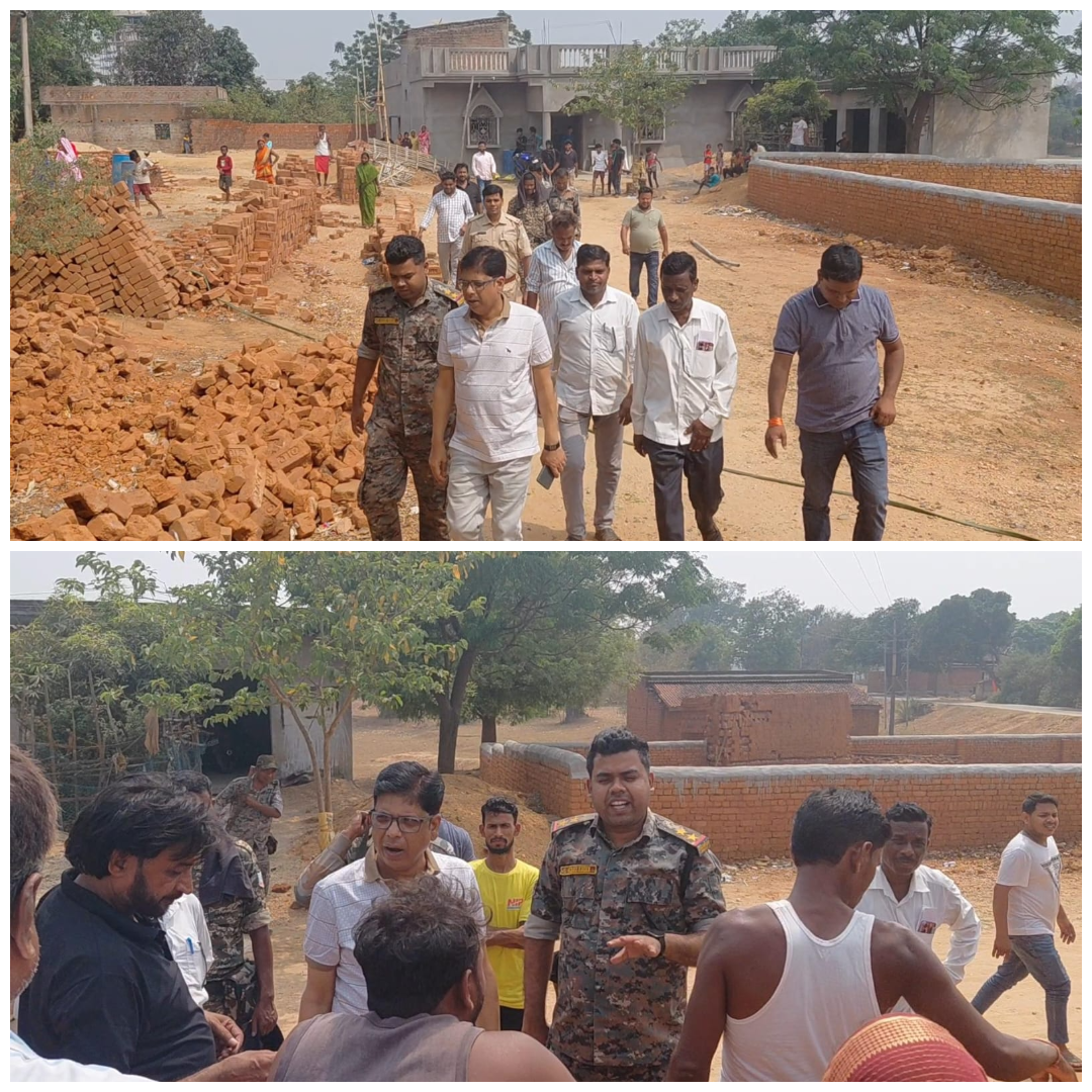 जामताड़ा: नारायणपुर में रास्ता रोकने लेकर बढ़ा तनाव, प्रशासन ने दिखाई तत्परता