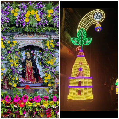 मणिटोला मां काली मंदिर का 15 से तीन दिवसीय वार्षिकोत्सव, भोलेनाथ थीम पर सजावट