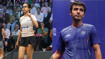 एशियन गेम्स: स्क्वैश में भारत को तीन पदक, अनाहत और अभय ने जीता सिल्वर