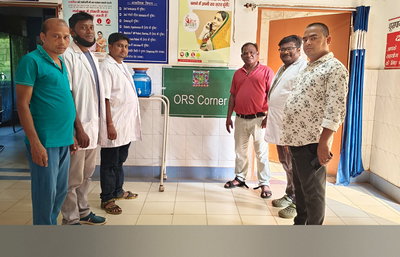 बहरागोड़ा: भीषण गर्मी के बीच सामुदायिक स्वास्थ्य केंद्र में 'ORS कॉर्नर' की शुरुआत