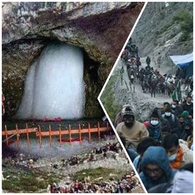 Amarnath Yatra: रांची से अमरनाथ यात्रा के लिए 82 श्रद्धालुओं का पहला जत्था रवाना