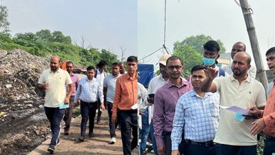 Ramgarh News: उपायुक्त ने ट्रेंचिंग ग्राउंड मुर्रामकला का किया निरीक्षण, SWM प्लांट को होगा निर्माण