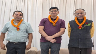 Ramgarh News: रामगढ़ प्रेस क्लब का टाटा स्टील के अधिकारियों ने लिया जायजा