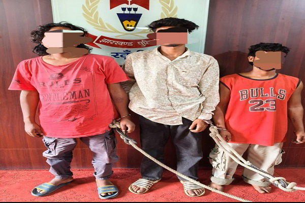 खूंटी में अपहरण कांड का खुलासा, 3 आरोपी गिरफ्तार