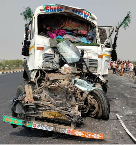 Parked truck