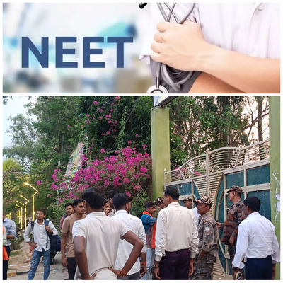 पलामू में NEET परीक्षा शाम 7 बजे हुई दोबारा, परीक्षा माध्यम बना कारण