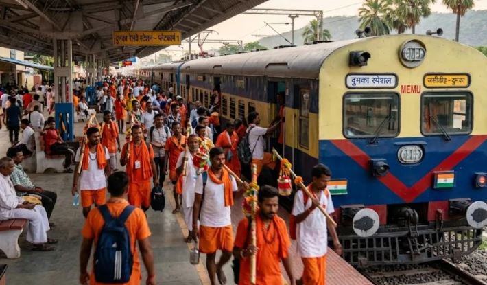 देवघर श्रावणी मेला: शिवभक्तों के लिए दुमका तक दौड़ेगी स्पेशल ट्रेन, देवघर-जसीडीह का समय भी बदला