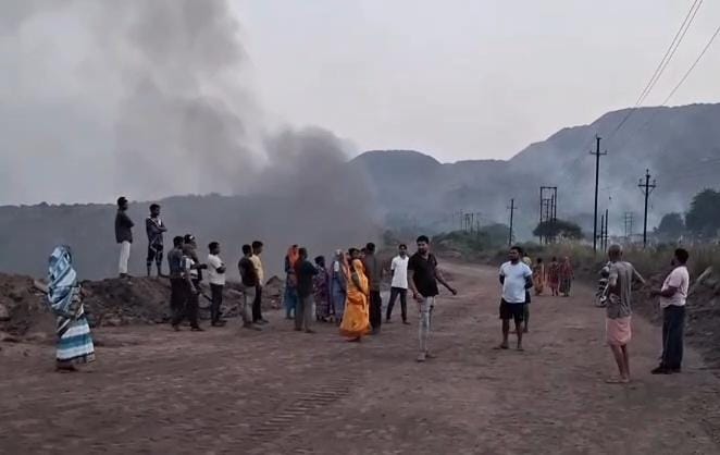 Toxic gas in Dhansar