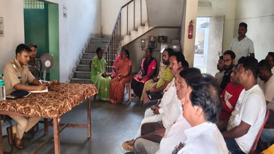 Chaibasa News: दुर्गा पूजा को लेकर कराईकेला थाने में शांति समिति की बैठक