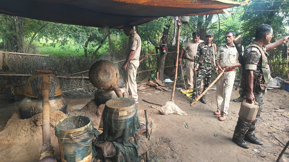 Illicit Mahua liquor