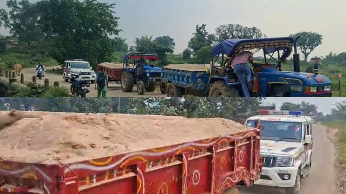 Sand smuggling