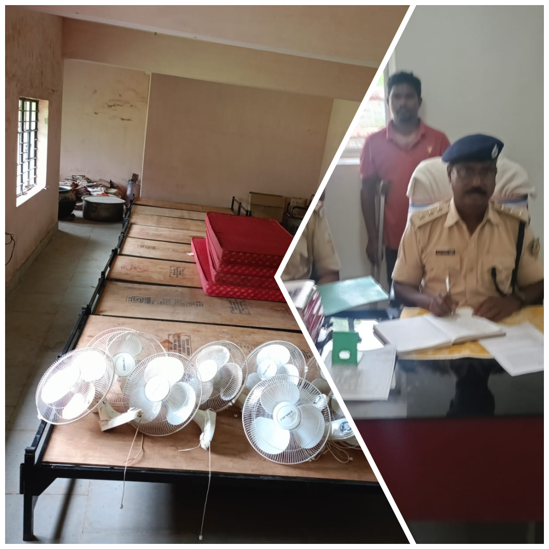 Chaibasa News: कुमारडुंगी के एकलव्य विद्यालय से चोरी के पंखे-गद्दे बरामद, 2 आरोपी गिरफ्तार