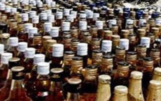Liquor seized