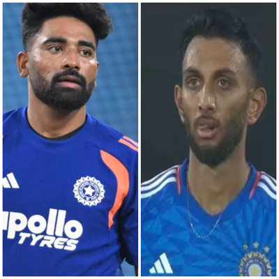 T20 Series: आयरलैंड व इंग्लैंड के लिए भारतीय टीम में बदलाव, मोहम्मद सिराज की हुई छुट्टी