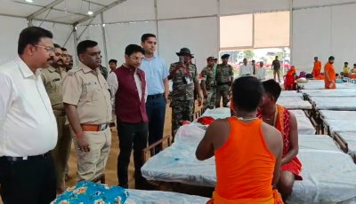 Deoghar  News: बासुकीनाथ में दूसरी सोमवारी को श्रद्धालुओं का लगेगा तांता, प्रशासन ने सुविधाओं का लिया जायजा