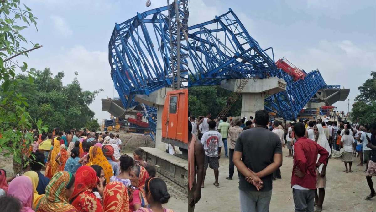 Bihar News: वैशाली में निर्माणाधीन पुल का लॉन्चर गिरा, हादसे में 6 मजदूर घायल