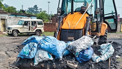 Bokaro News: अवैध कोयला कारोबार के खिलाफ कार्रवाई, 21 टन कोयला जब्त