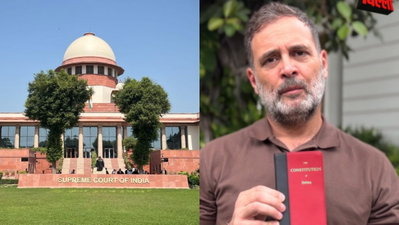 राहुल गांधी का ऐलान, सोमवार को पूरा भारत करेगा सुप्रीम कोर्ट तक मार्च