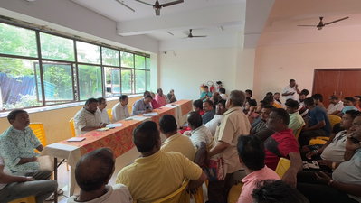 Chaibasa News: चक्रधरपुर में दुर्गा पूजा को लेकर केंद्रीय कमेटी की हुई बैठक