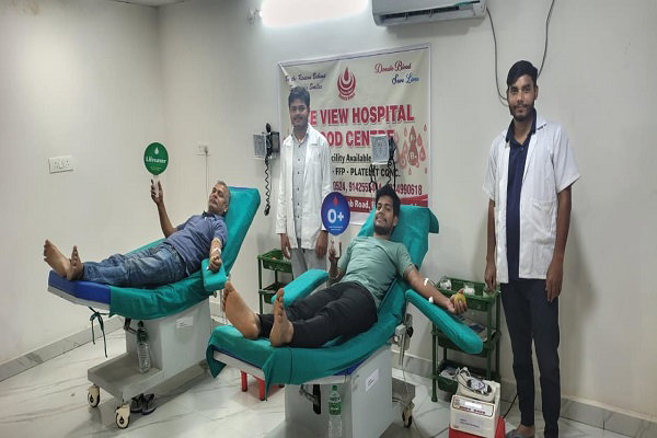 Ranchi News: लेक व्यू हॉस्पिटल ब्लड सेंट्रल में मनाया गया विश्व रक्तदान दिवस