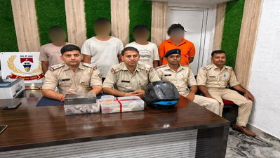 Ranchi News: रांची में चेन छिनतई गिरोह का खुलासा, चार उचक्के गिरफ्तार