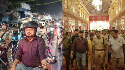 Dhanbad News: दुर्गा पूजा को लेकर सड़क पर उतरे DC – SSP, सुरक्षा व्यवस्था का लिया जायजा