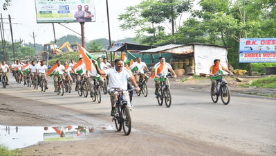 Bokaro News: CRPF ने निकाली ‘संडे ऑन साइकिल’ रैली, फिटनेश का दिया संदेश