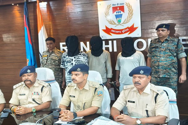 Ranchi News: नालंदा से आकर करते थे बाइक चोरी, गिरोह के तीन सदस्य गिरफ्तार