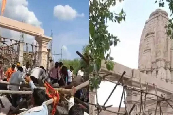 महाराष्ट्र के परभणी में मंदिर की छत गिरी,  4 लोगों की मौत