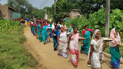Dumka News: पांजनबोना गांव में सांस्कृतिक नवजागरण, हर रविवार होगी मांझी थान पूजा