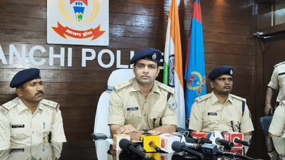 Ranchi News: हरमू जतरा मैदान के पास ब्राउन शुगर के साथ युवक गिरफ्तार